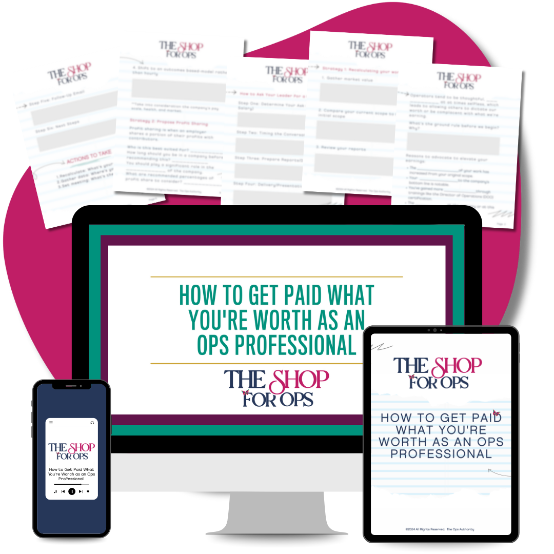 How to Get Paid What You're Worth as an Ops Professional