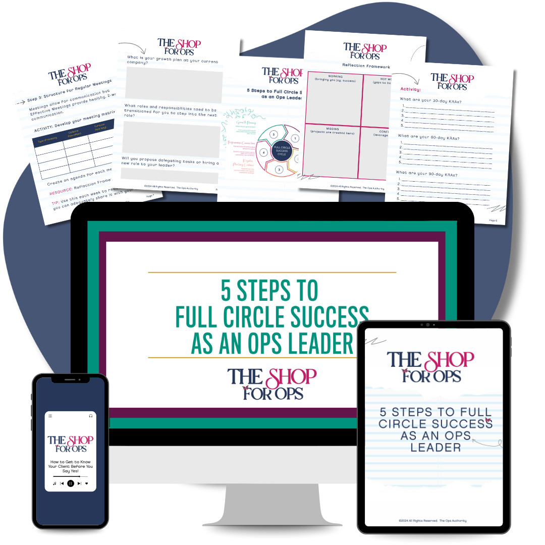 5 Steps to Full Circle Success as an Ops Leader