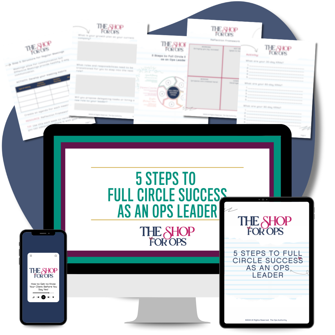 5 Steps to Full Circle Success as an Ops Leader