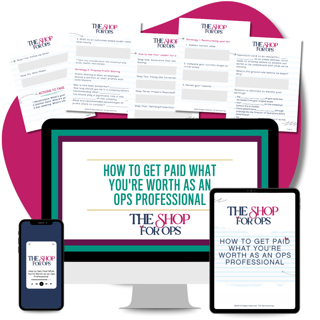 How to Get Paid What You're Worth as an Ops Professional