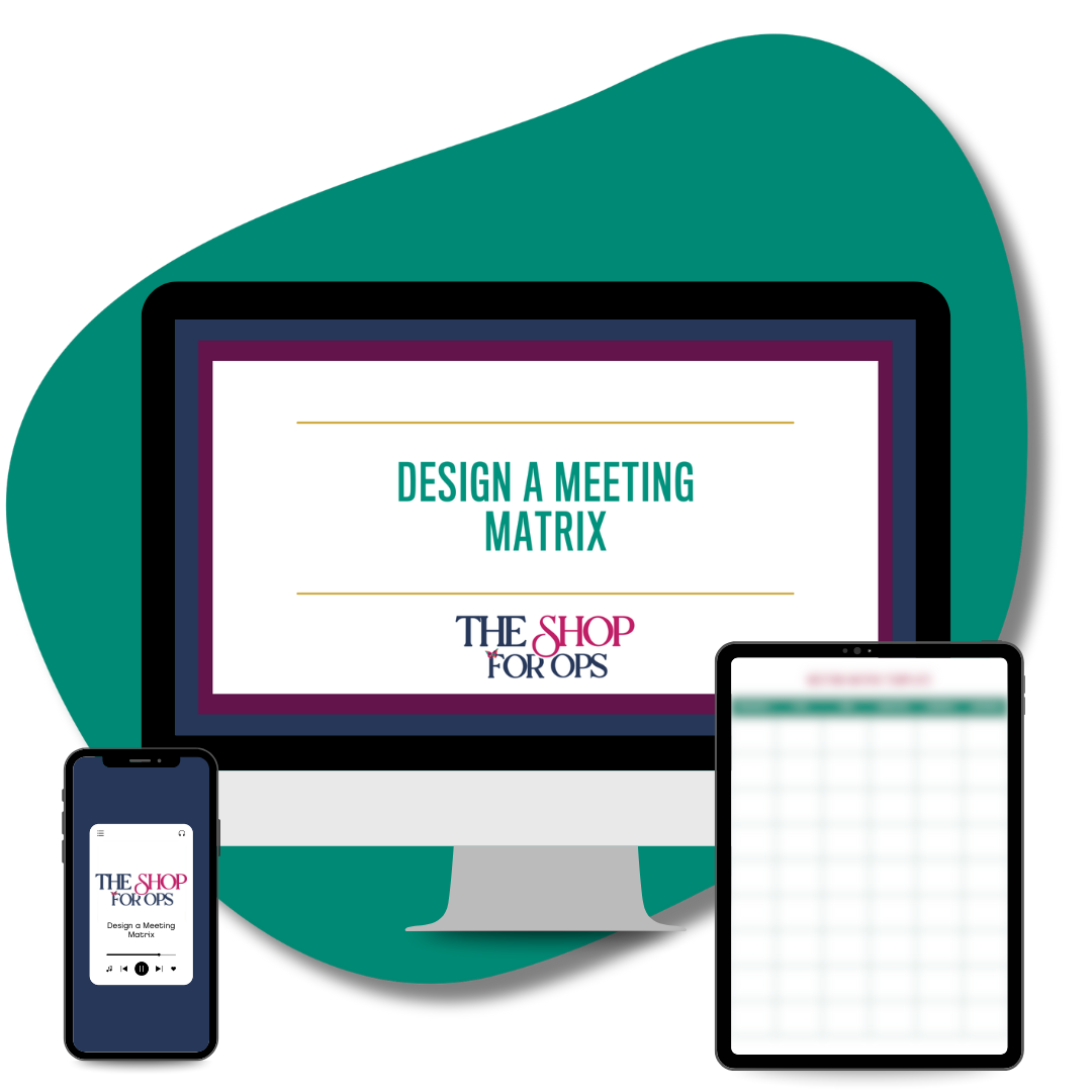 Design A Meeting Matrix