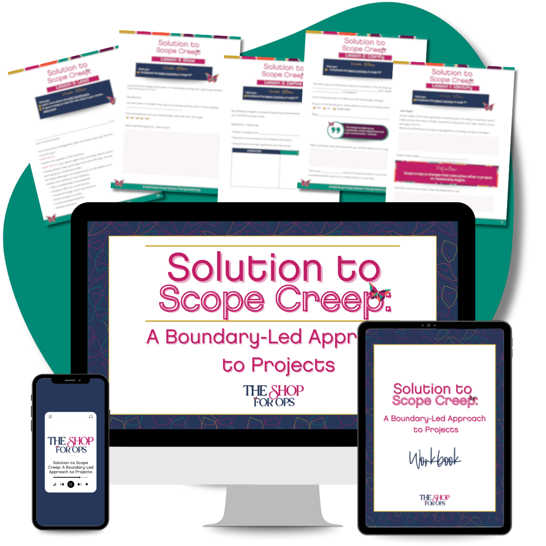 Solution to Scope Creep: A Boundary-Led Approach to Projects