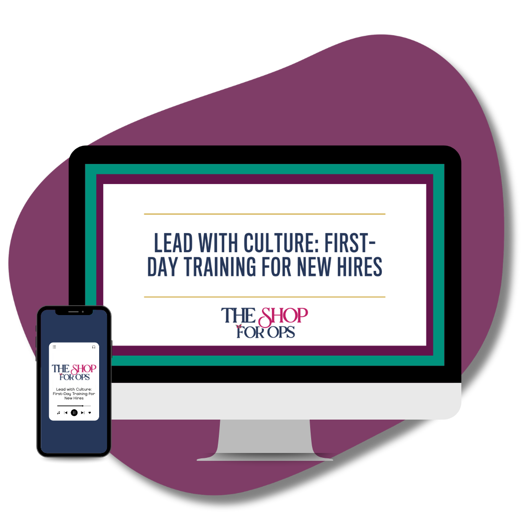 Lead with Culture: First-Day Training for New Hires