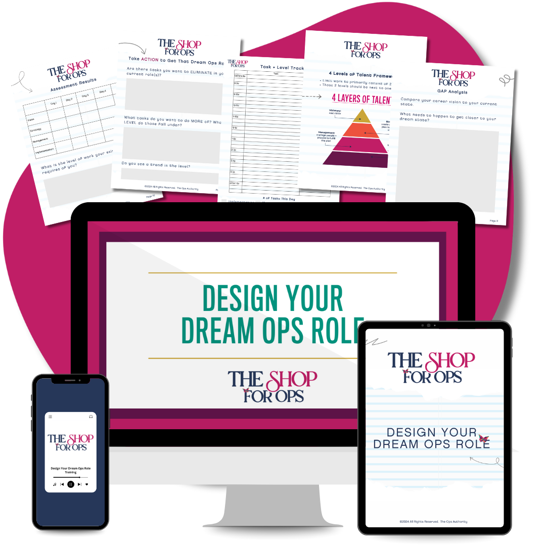 Design Your Dream Ops Role