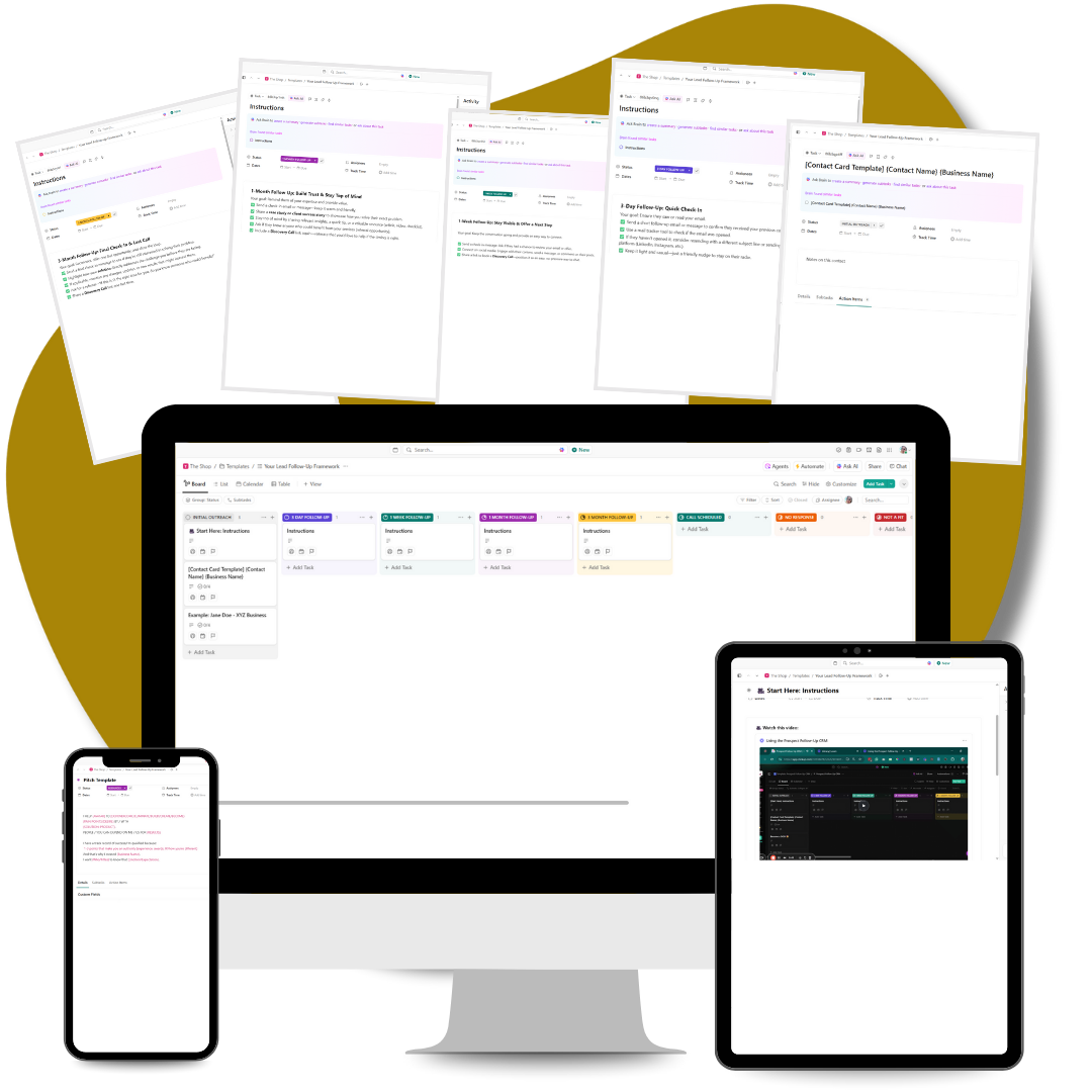 Your Lead Follow-Up Framework
